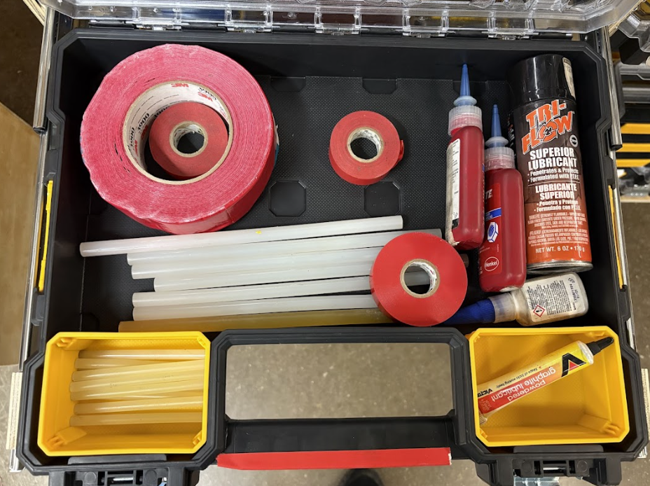 Tap, Hot Glue, Loctite, Lubricant